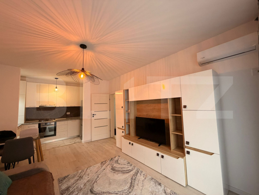 Apartament cu 2 camere, prima inchiriere, bloc nou, zona Bra