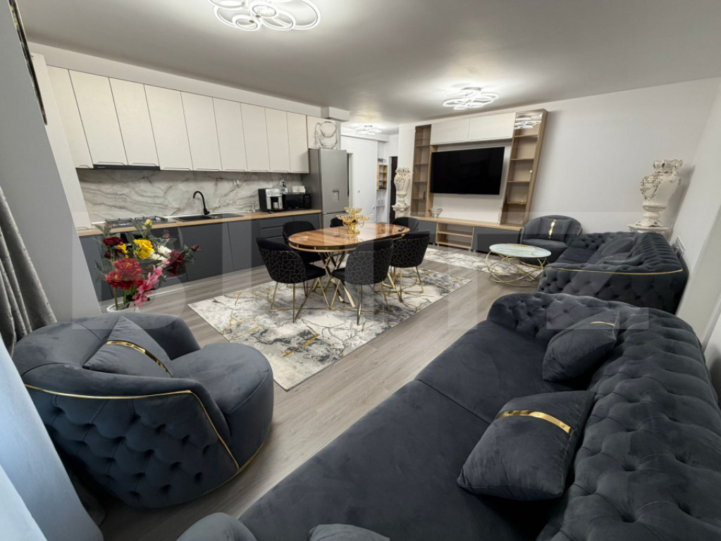 Apartament 3 camere, lux, prima inchiriere, parcare subteran