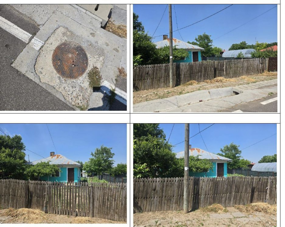 Cota de 1/2 din casa si teren loc. Marculesti, Jud Ialomita