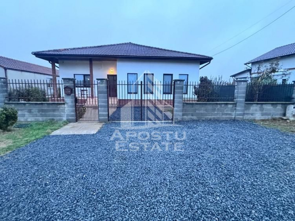 Casa individuala in Mosnita noua, Prima inchiriere,