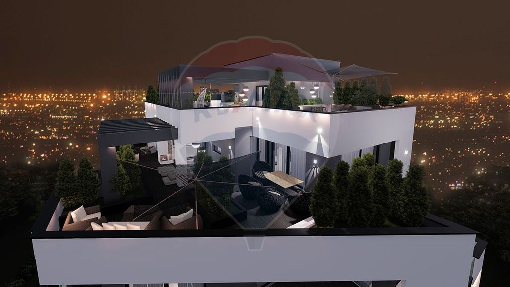 Penthouse de lux cu rooftop și lift privat I Elegant Hou...