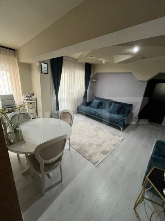 Apartament cu 4 camere, finisat, mobilat, etaj intermediar,