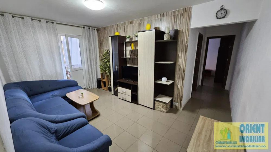 Km 4-5, apartament 3 camere, etaj 1, gaze, vanzari Constanta