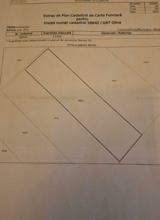 Teren 13300 mp aflat langa Postavari - Comision 0%