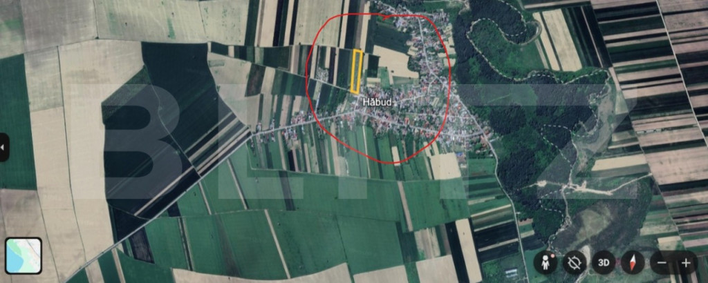 OPORTUNITATE TEREN 0,9 Ha intravilan constructii+extravilan