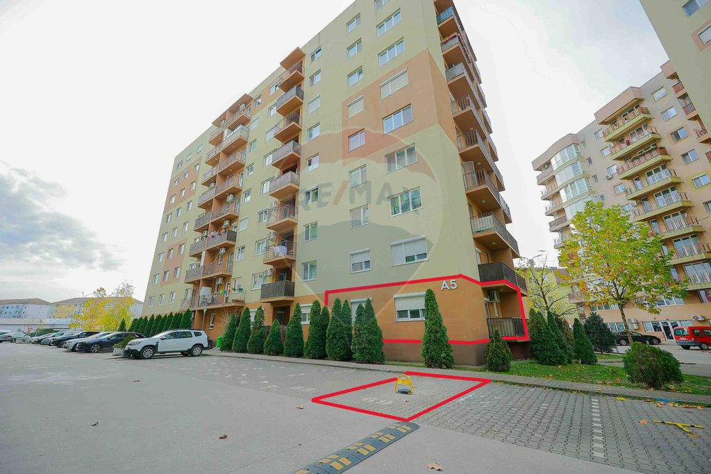 Apartament 2 camere, loc parcare în fața geamului, Prim...