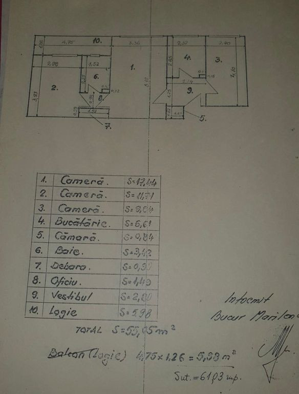 Apartament 3 camere metrou Titan parc IOR