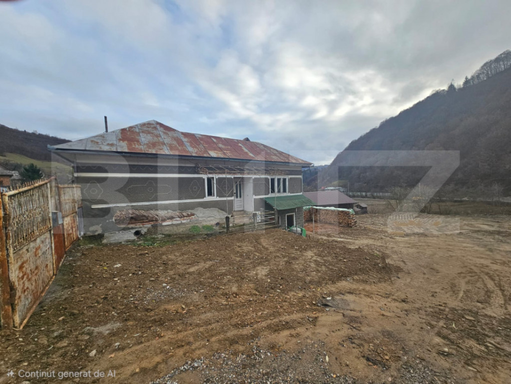 Casă veche cu 4 camere, demisol, teren 300 mp, zona Câmpen