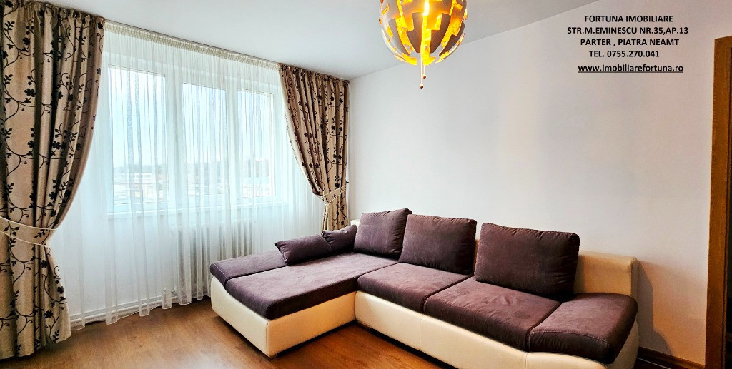 Apartament 3 camere,echipat complet,cu boxa,zona Lic.Informatica/Orion