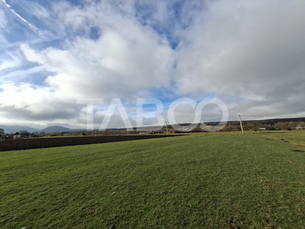 Teren intravilan de vanzare in Rasinari zona Calinis - 890 m