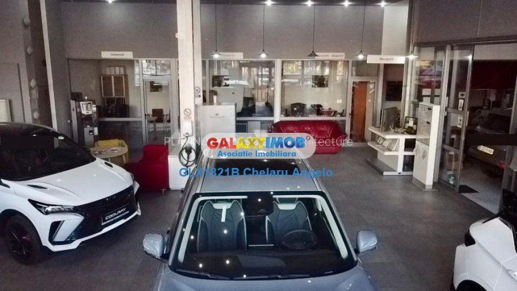 Showroom Auto, suprafata construita 1284 ,supr teren 1954 ,l