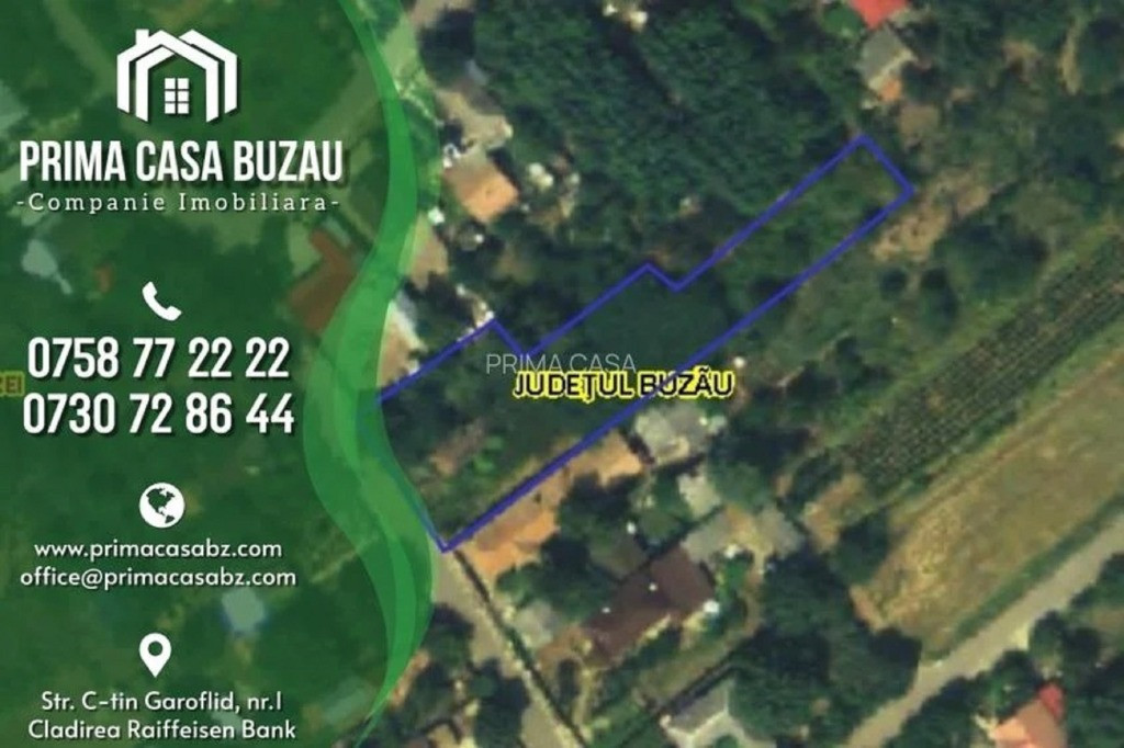 Teren cu casa demolabila ~ Ograzile/Merei ~ S=1457 ~ d=25m