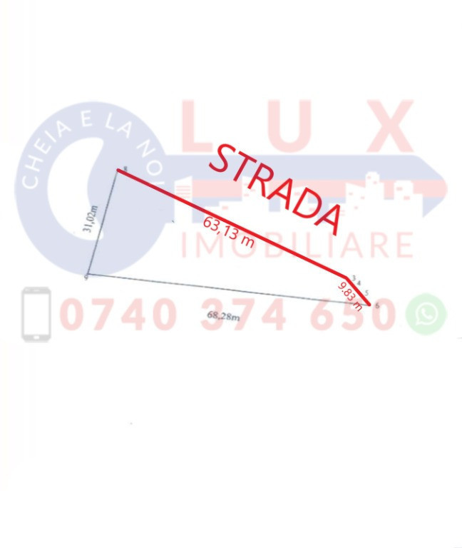 ID 7891 Teren DE VÂNZARE - Cartier 9 Mai