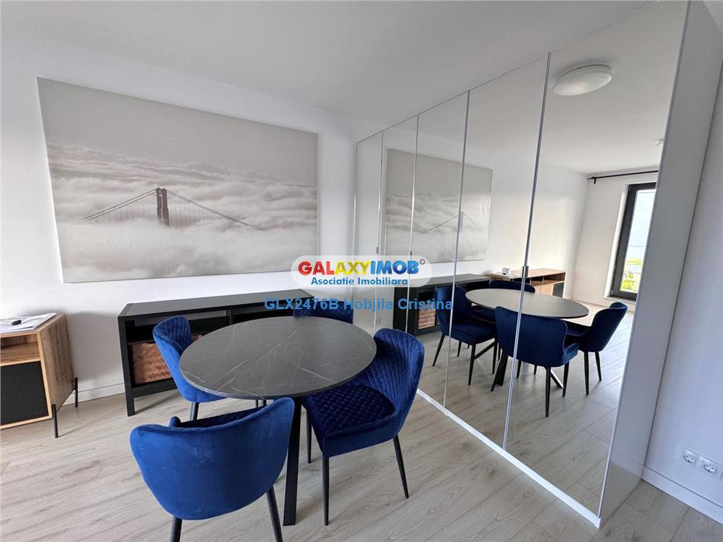 Apartament 2 camere mobilat utilat Baneasa constructie 2024