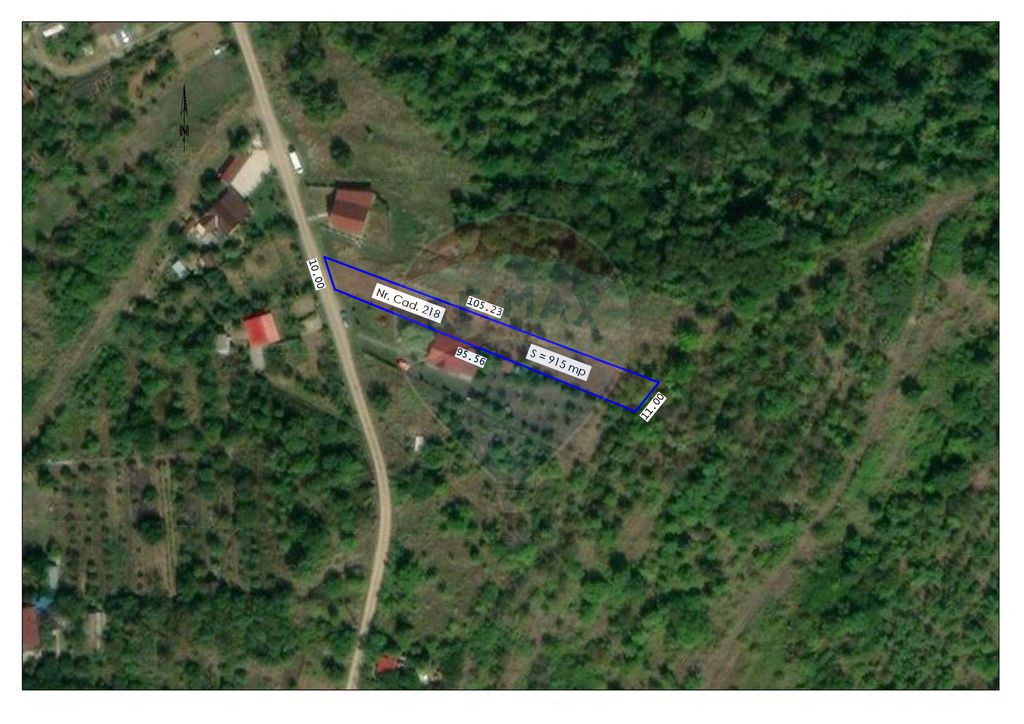 Teren intravilan de vânzare 915 mp – Săldăbagiu de M...