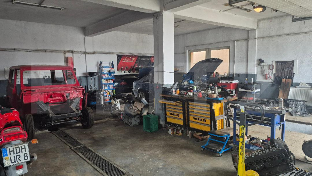 Hala service auto de inchiriat, 135 mp, zona Careiului