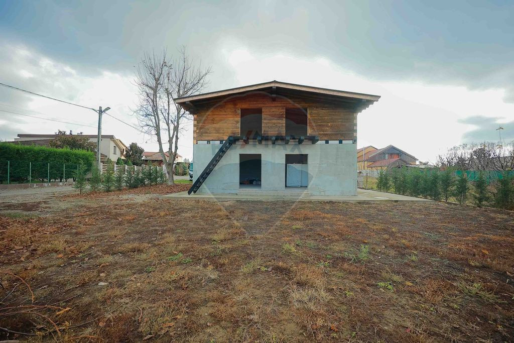 Casă P+M în construcție cu teren de 500 mp zona Aqua P...