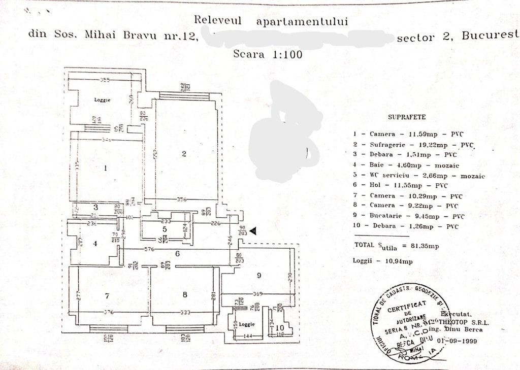 Proprietar vand apartament 4 camere, Mihai Bravu - Obor