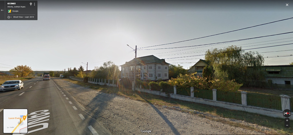 Imobil teren 6141mp centru Albota, stradal DN65,pretabil activitati