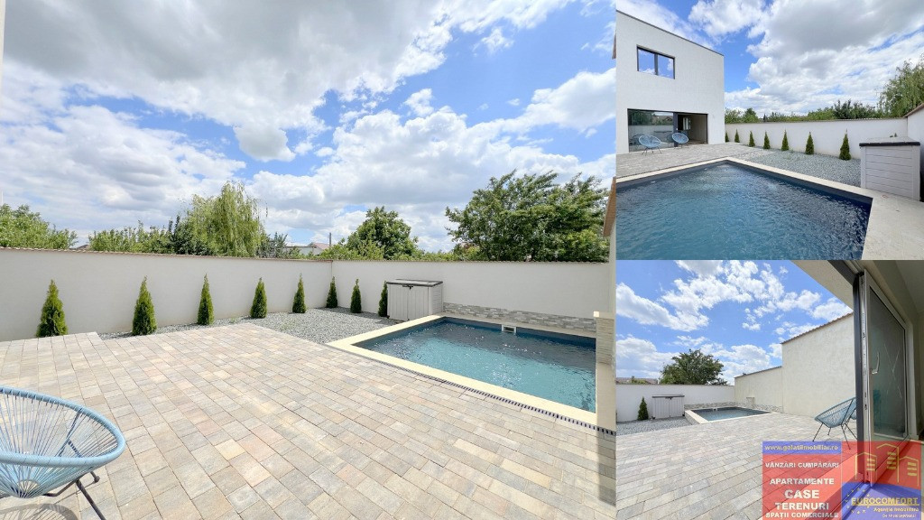 Casa cu piscina tip duplex Vanatori Hanul Vanatorului constructie 2023