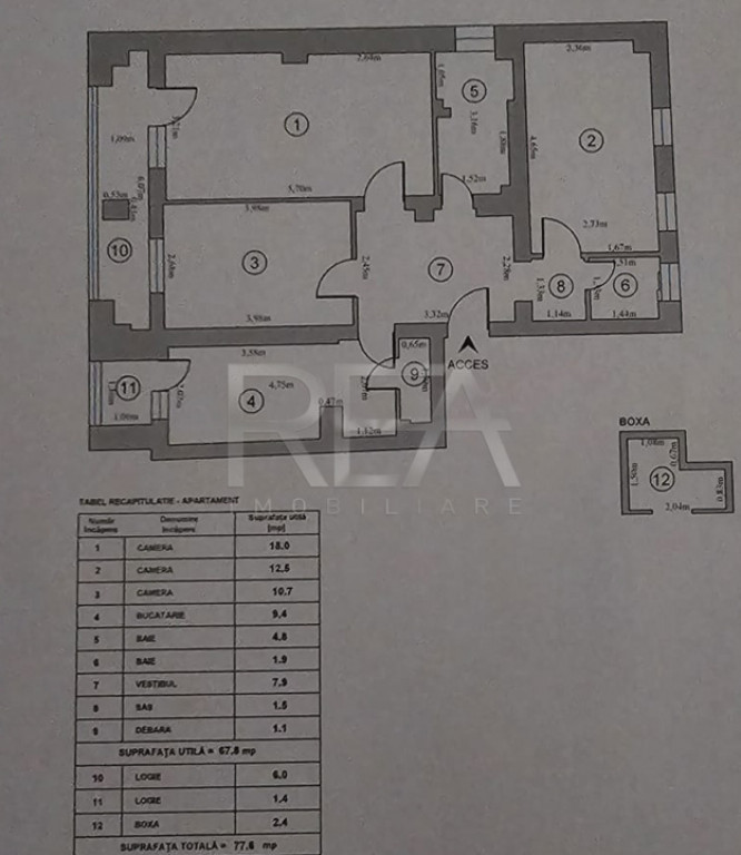 Apartament 3 camere Dristor – Șos. Mihai Bravu, 2 balcoan