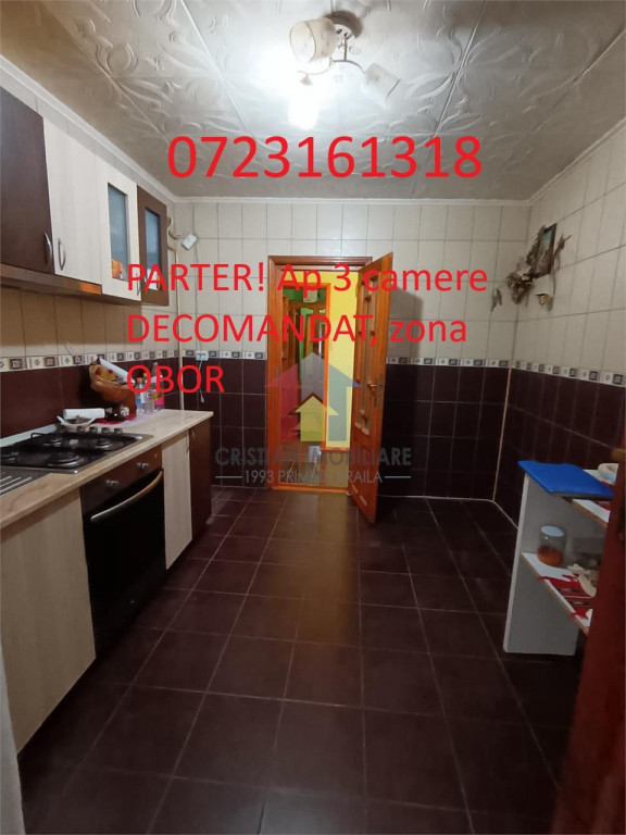 3 camere parter, STRADAL, confort 1, Obor