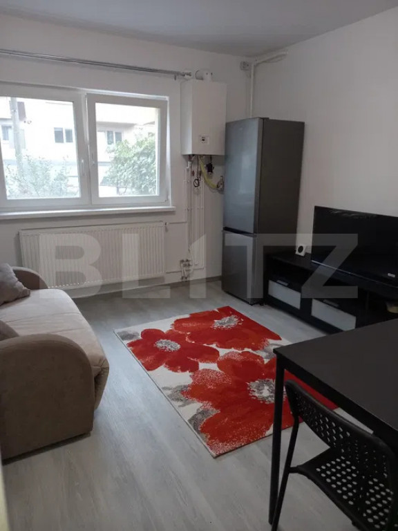 Garsoniera mobilat modern de inchiriat, centrala proprie, zo