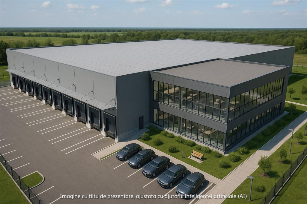 Spatii industriale si birouri 1700 mp in Popesti-Leordeni