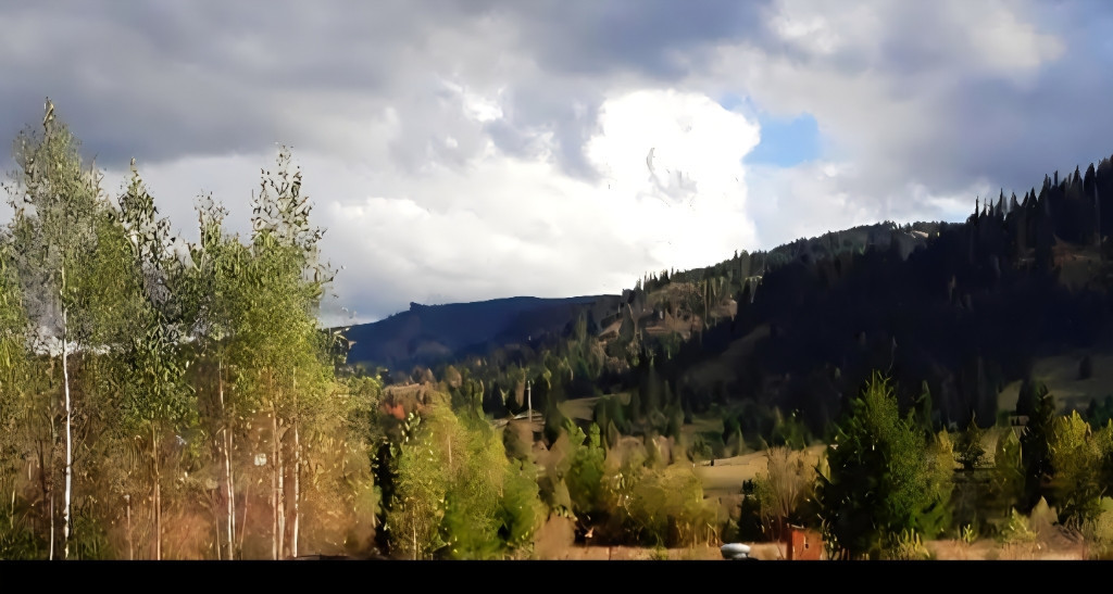 Teren intravilan munte pentru casă de vacanță 1200mp