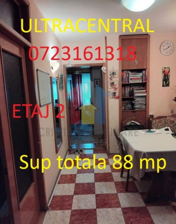 Super zona! Ap 2 cam 55mp confort 1 Decomandat Calarasi-Tin