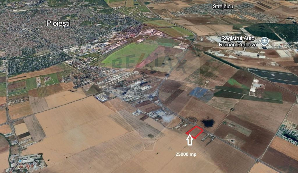 Vanzare teren 25000 mp Ploiesti/ Metro