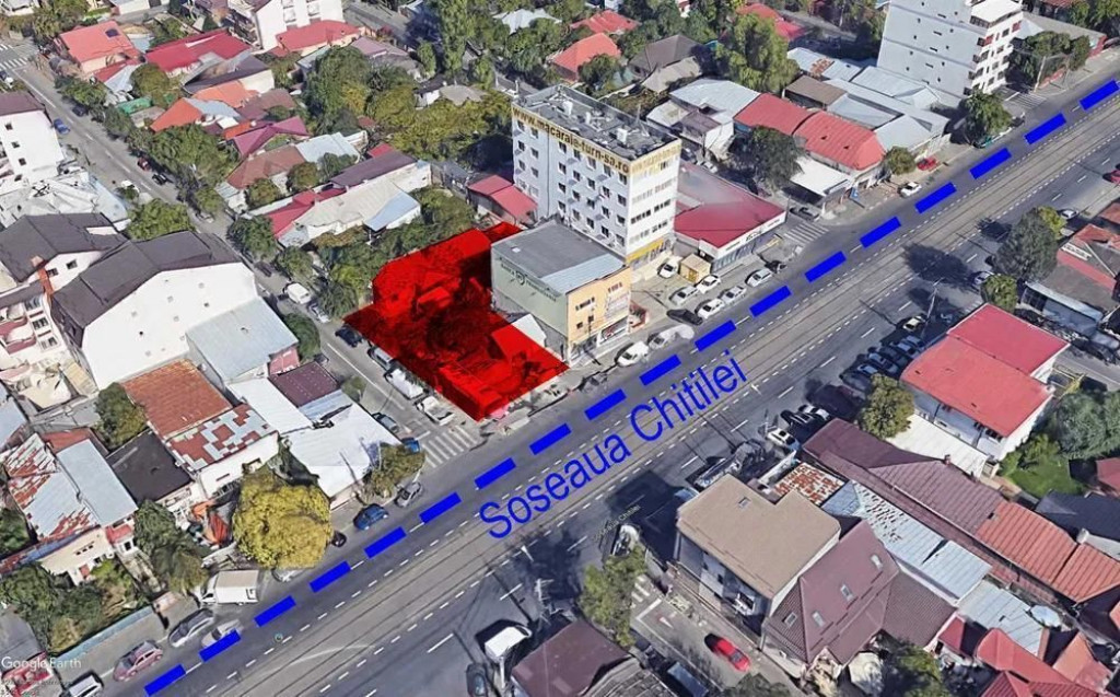 Teren de vanzare sos Chitila dubla deschidere