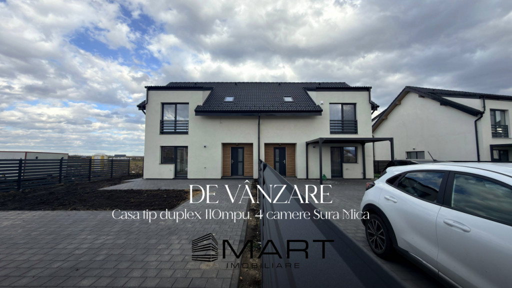 Vila tip duplex 4 camere zona Central Sura Mica