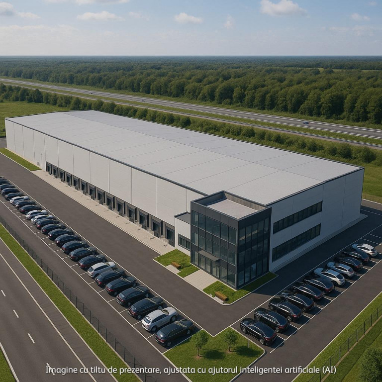 Spatii industriale si birouri 11000 mp in Popesti-Leordeni