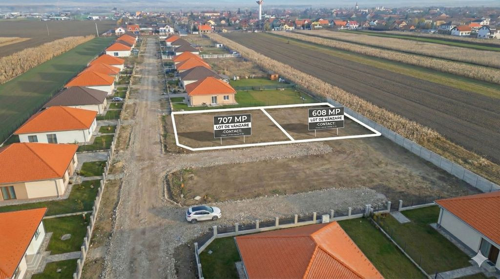 Teren Intravilan de Vânzare în Prejmer, 707 mp, Toate U...