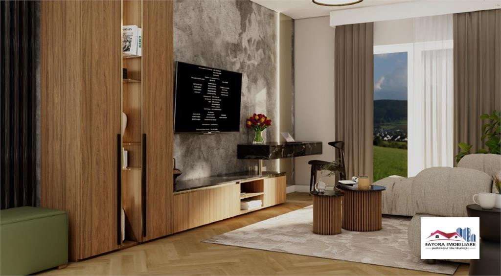 Apartament 1 Camera Tip A1.3 de in Ansamblul Green Residenc