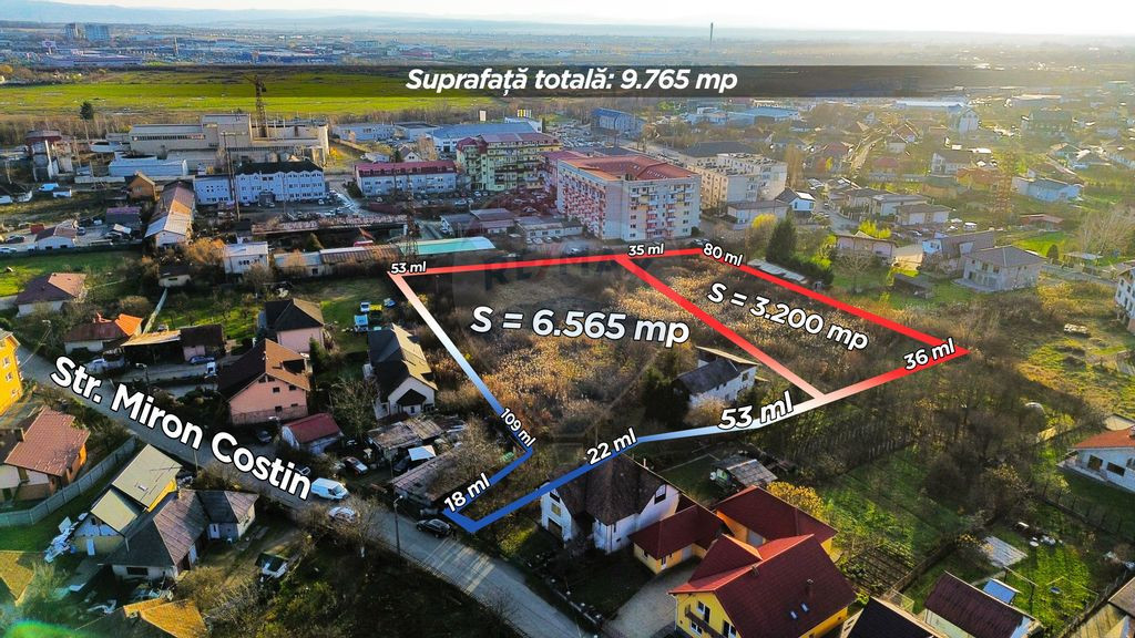 ZONA PREMIUM-teren pentru CONSTRUCTIE BLOCURI/LOCUINTE MIXTE