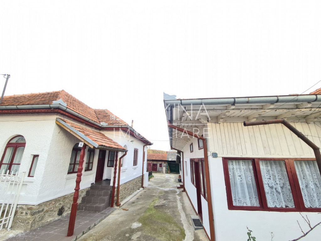 Casă cu teren generos, în centrul comunei Mușetești