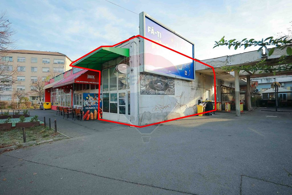 De vânzare spațiu comercial 61,80mp, în zona Bdul Dacia