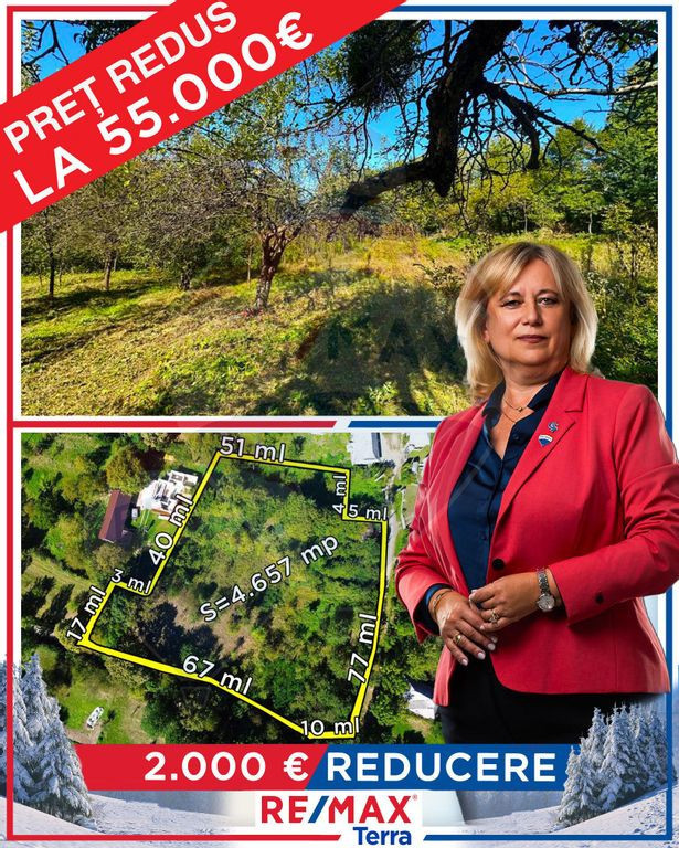 TEREN intravilan cu potential