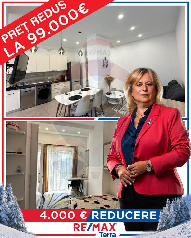 BLOC NOU - complet mobilat/utilat