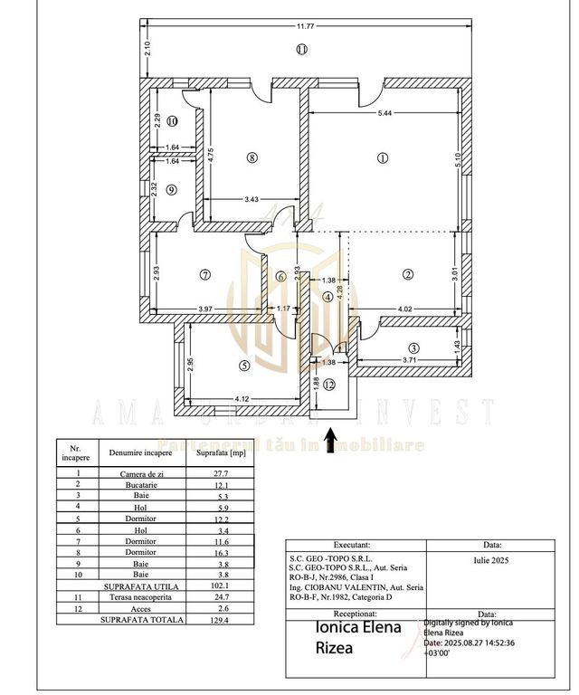 Comuna Vidra Casa 103 mp utili 47 mp teren