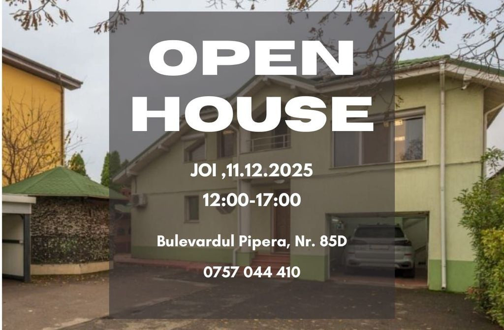 Vila individuala Pipera intersectie Iancu Nicolae OPEN HO...