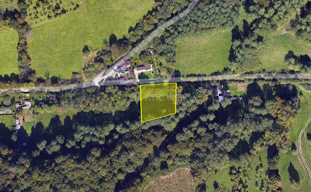 Resita, Teren Drept Intravilan, Langa Prau si Drum, 1308 Mp.