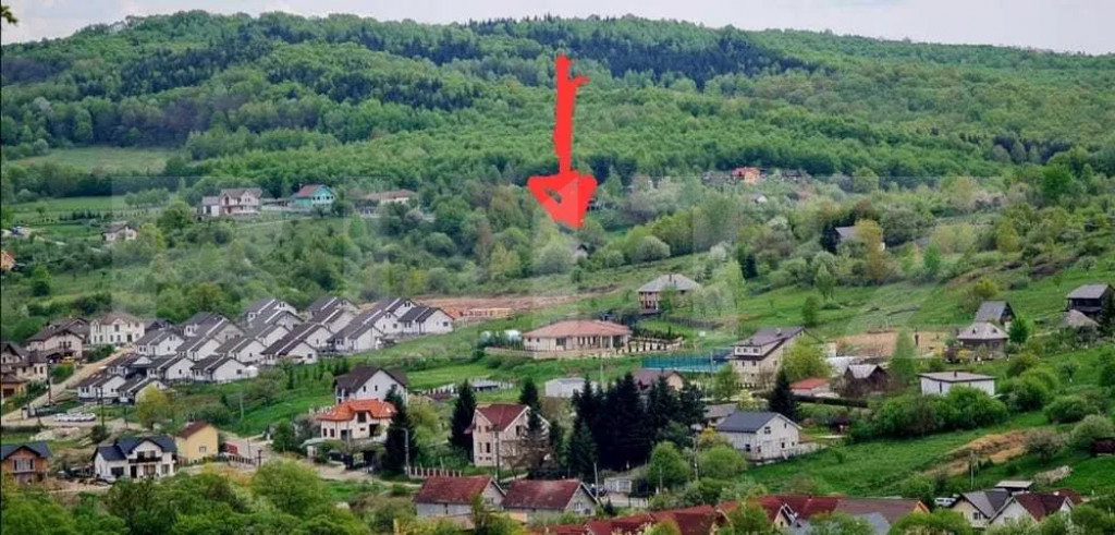 Teren extravilan, de vanzare, 1.500 mp, zona Valea Ghinzii-s