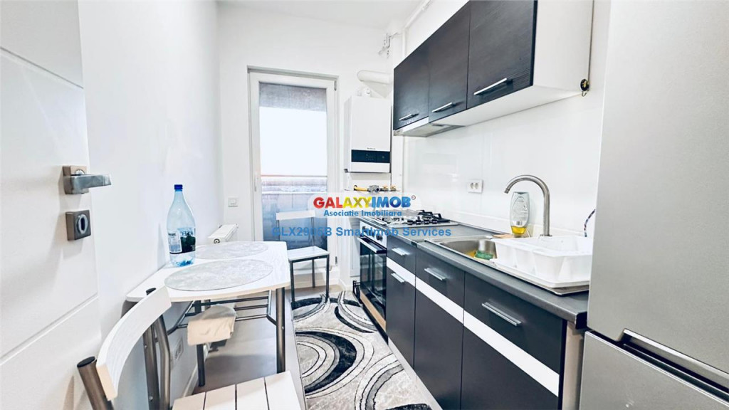 Garsoniera DUBLA | Bragadiru | 340euro | dormitor living