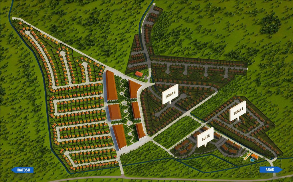 De vanzare parcele de teren, 823 mp, Westfield Arad