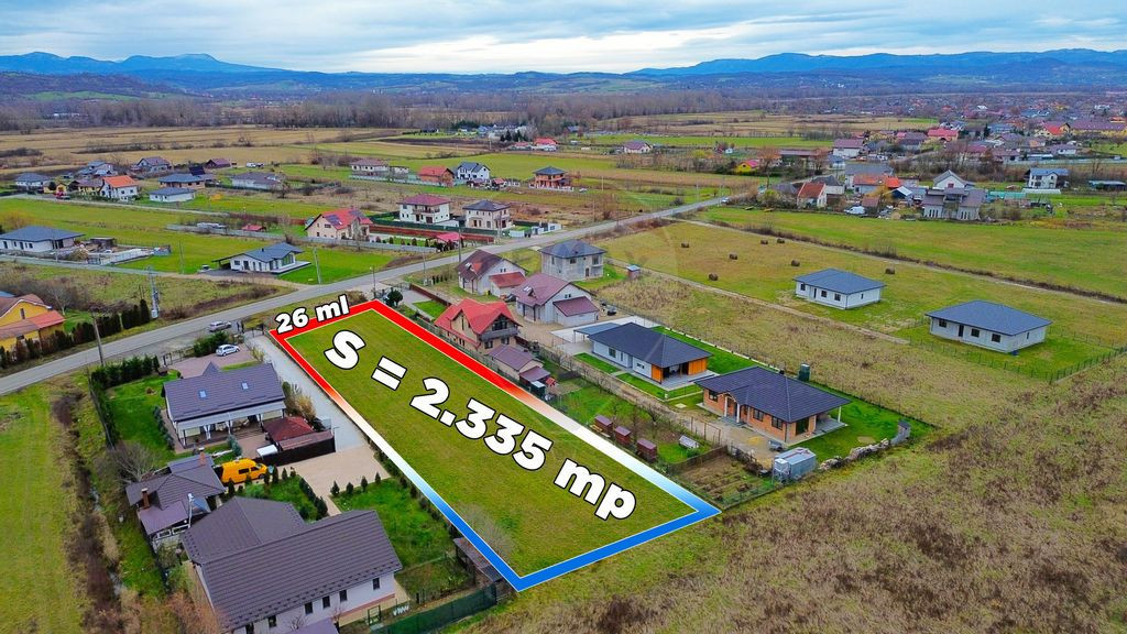 Teren de vanzare cu proiect de casa si piscina Săcălă?...