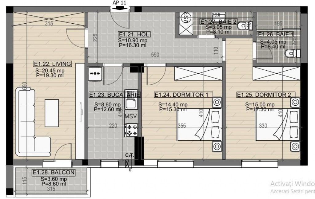 3cam.dec-bd.Brancoveanu-mall Grand Arena-Berceni-A.Persu