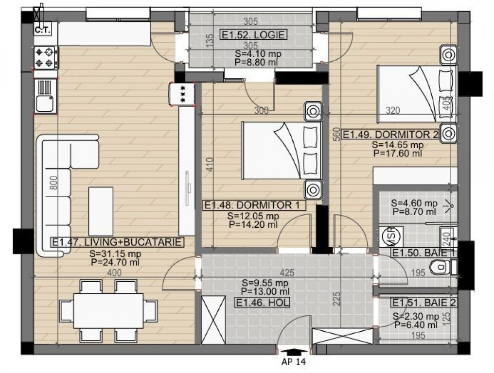 3cam.dec-bd.Brancoveanu-mall Grand Arena-Berceni-A.Persu